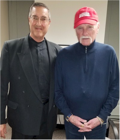 Mike Love of The Beach Boys with Agent Mark Sonder